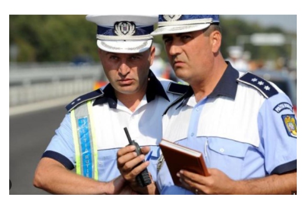 poliție polițiști trafic șofer