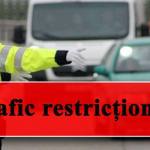 politie trafic restrictionat - Atenție, piteșteni! Restricții de circulație până la jumătatea lui martie