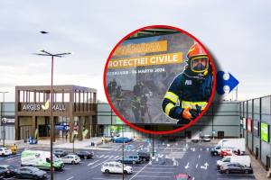 Mobilizare impresionanta la Arges Mall Anuntul ISU - Mobilizare impresionantă la Argeș Mall! Anunțul ISU