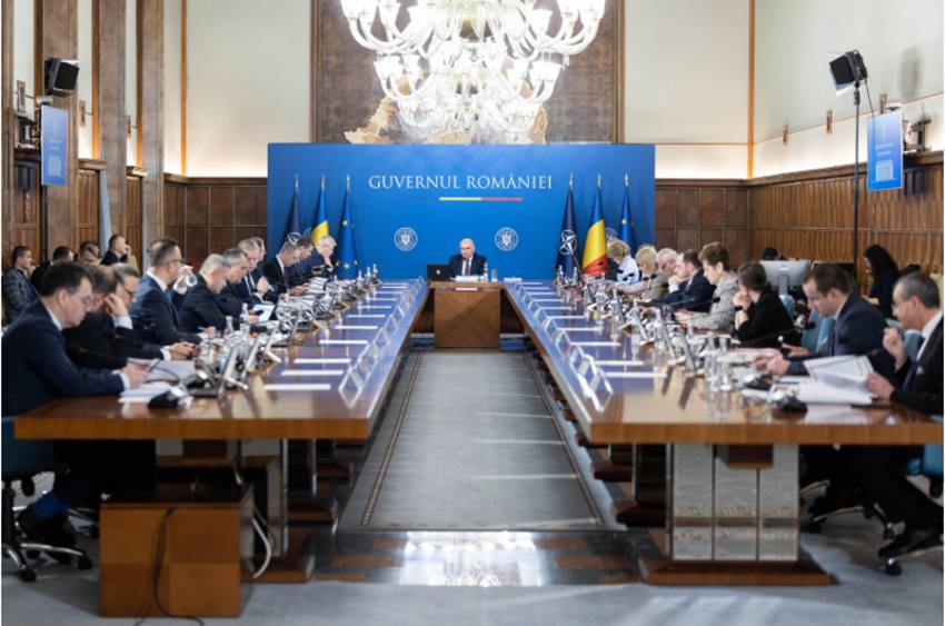 sedinta gov 27 februarie Sursă foto: gov.ro