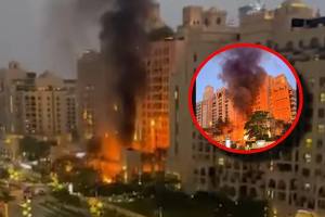 hotel de lux Dubai lovit de rachete - (VIDEO) Una dintre cele mai de lux zone din Dubai - lovită de rachete!