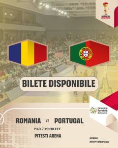 549517712366126623romania portugalia - Bobo și echipa de baschet a României joacă azi la Pitești Arena!