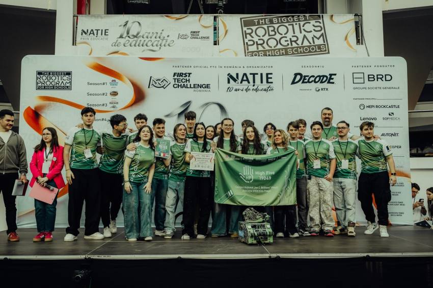 campionat de robotica IC Bratiianu