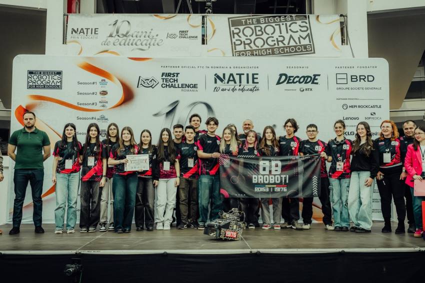 campionat de robotica IC Bratiianu