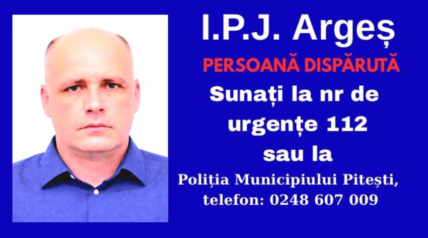 WhatsApp Image 2026 03 04 at 18.39.27 - Bărbat din Pitești, dat dispărut! Poliția este în alertă