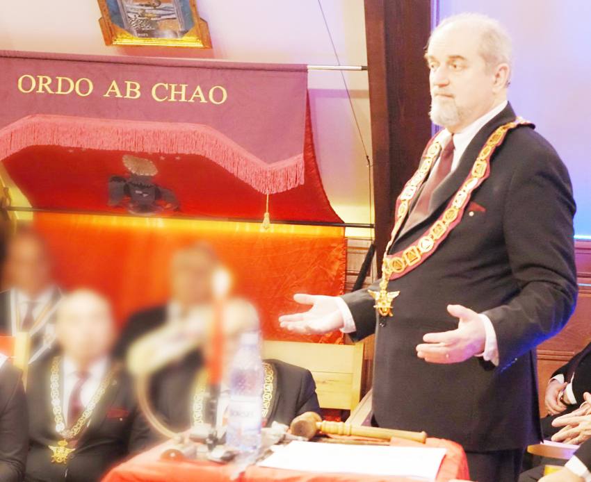 Pitesti Loja Perfectie 5 stelian nistor - Început de an intens pentru masoneria de Rit Scoțian Antic din Argeș