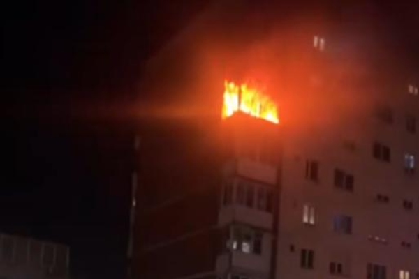 incendiu apartament