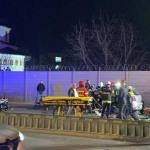 accident trivaler 2 - (Video) Trafic blocat la coborârea din Trivale! Accident mortal: un BMW a spulberat un Sandero!