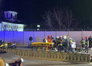 accident trivaler 2 - (Video) Trafic blocat la coborârea din Trivale! Accident mortal: un BMW a spulberat un Sandero!