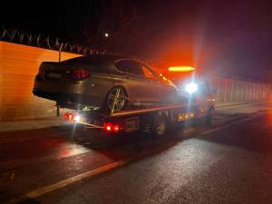 bmw ce a facut prfa sandero - (Video) Trafic blocat la coborârea din Trivale! Accident mortal: un BMW a spulberat un Sandero!