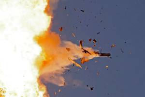 rachetă balistică doborâtă