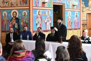 650091674 938376895828993 7632308092668547092 n - Mesaj de speranță în Penitenciarul Mioveni: conferință susținută de protosinghelul Sofian Costea