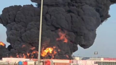 incendiu fabrică Arad
