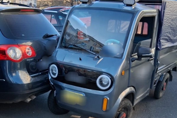 accident Pitești triciclu