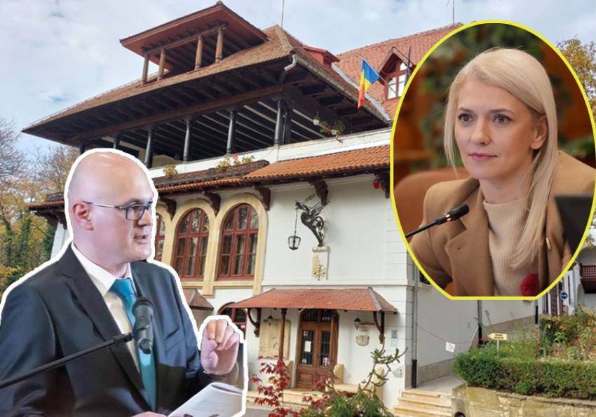 Sursă foto: Colaj Ancheta/ FB Mihai Alexandrescu și FB ALina Gorghiu.