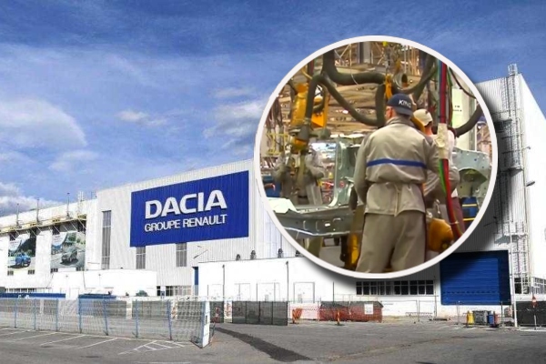 uzina Dacia angajați concedieri