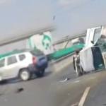 73140be5 9d1e 43c7 b19e b97761fa842b - Accident cu victimă pe Autostrada A0. Mașină răsturnată