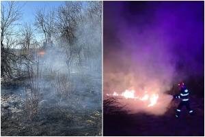 page - 10 incendii de vegetație în weekend! Pompierii au intervenit în mai multe localități din Argeș