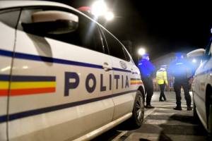 poliție mașină polițiști