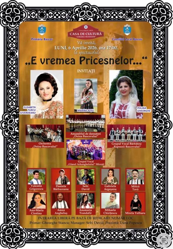d51fc61d 1123 40c8 87b1 80fb94c9499d - Spectacol de suflet, la Bascov! E vremea Pricesnelor…