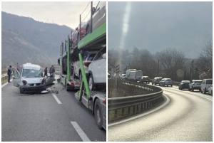 page - Accident cu victimă pe DN 7! Trafic blocat