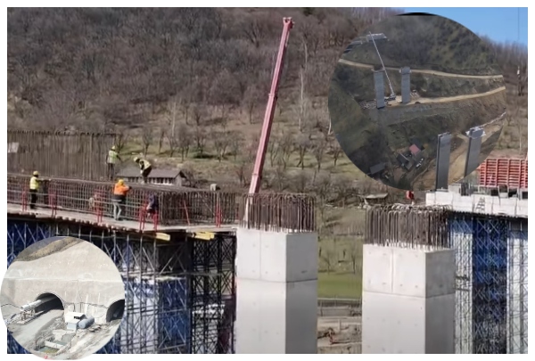 BeFunky collage 14 - Stadiul lucrărilor pe una dintre cele mai dificile secțiuni ale autostrăzii Sibiu-Pitești