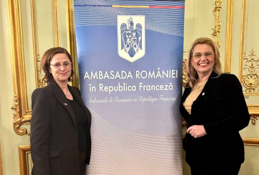 Olimpia doru deschidere 1 - IMM-urile din România și Franța își consolidează parteneriatele la Paris. Antreprenor argeșean, parte din delegația oficială