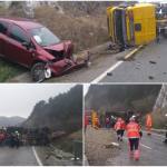 page - Accident grav pe DN 6! Trafic blocat