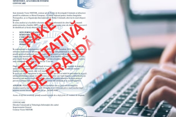 1d1882ec 926a 4f58 a19c 65a3ed4f4aa3 - MAI avertizează asupra unor e-mailuri false care folosesc identitatea instituțiilor de aplicare a legii
