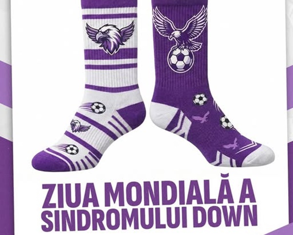 653705096 1533062958821353 6231633971352965060 n - FC Argeș- Universitatea Cluj, pe 21 martie: Poartă șosete desperecheate și colorate la acest meci