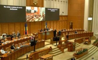 Sursă foto: screenshot FB Parlamentul Romaniei - Camera Deputatilor.