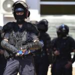 Mobilizare de forțe la Mioveni! Jandarmii, pregătiți pentru duelul FC Argeș - Universitatea Cluj 11 jandarmi