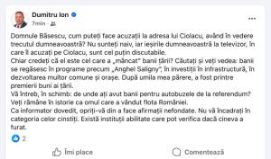 Sursă foto: FB Dumitru Ion.