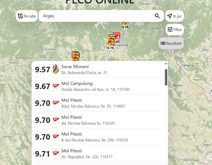 cats 1 - Argeș. Prețul carburanților astăzi. Motorina premium a sărit de 10 lei/l