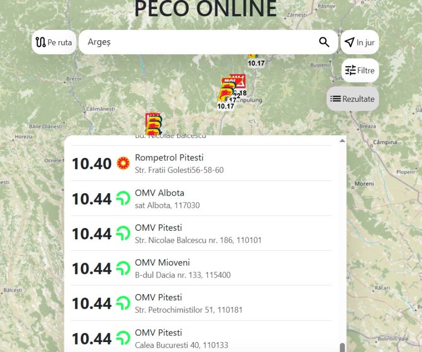 Argeș. Prețul carburanților astăzi. Motorina premium a sărit de 10 lei/l 8 cats 4 - Argeș. Prețul carburanților astăzi. Motorina premium a sărit de 10 lei/l