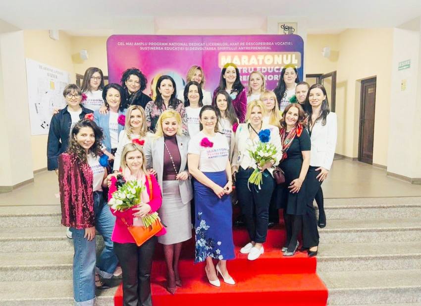 Maraton CONAF 2 - Maratonul pentru Educație Antreprenorială din Argeș: tinerii învață să transforme ideile în viitor