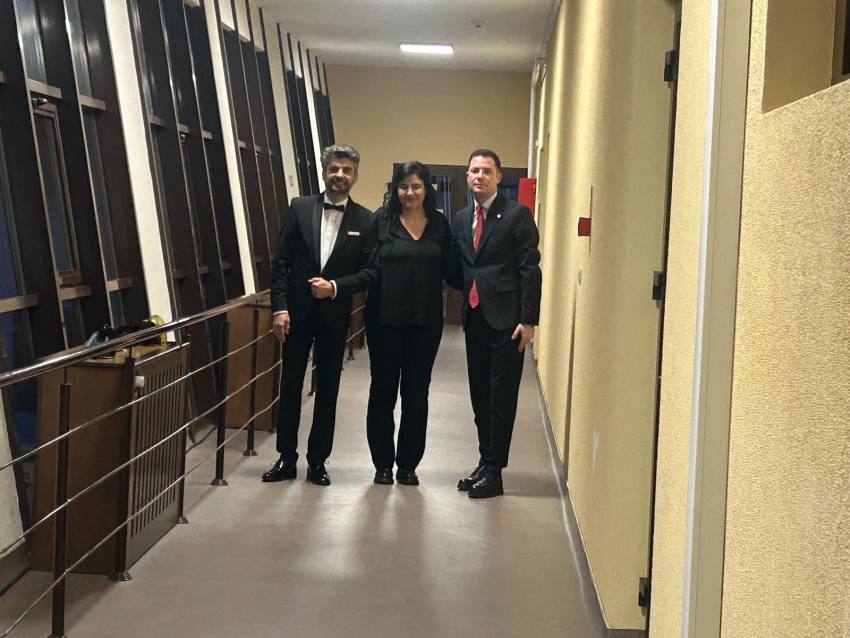 Bogdan Bob Radulescu Dalma Toadere si Gabriel Nita - Dirijoarea Dalma Toadere a creat un nou concept