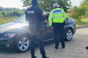 poliție șofer mașină