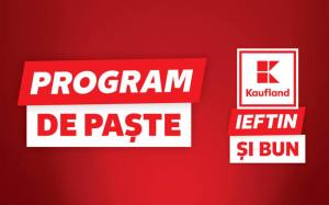 Program Paste magazine Kaufland - Program Kaufland Paște 2026: 4 zile cu orar special și 1 zi închis