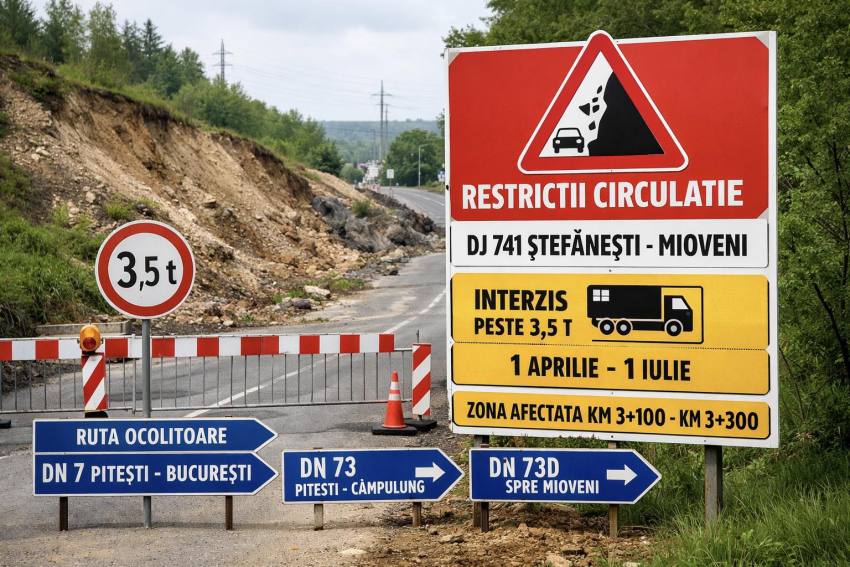 DJ 741 Ștefănești-Mioveni