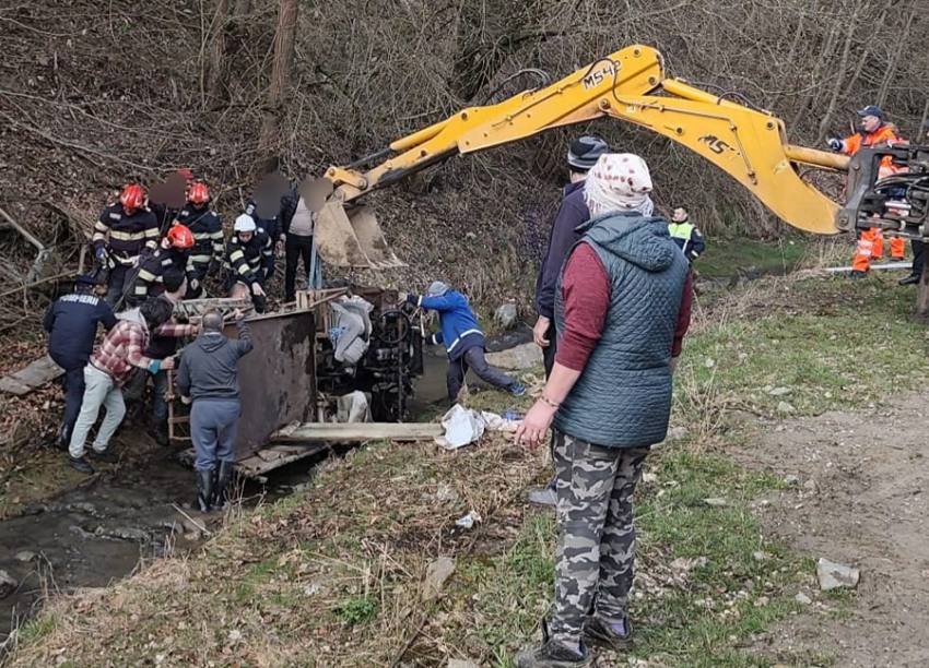 masina in rau deschidere 1 Sursă foto: ISU Argeș