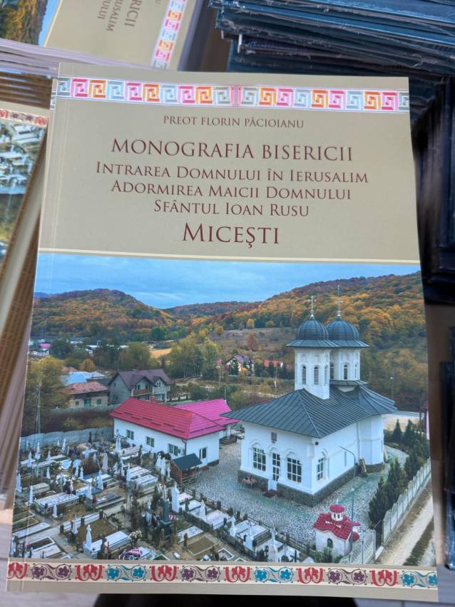 660111161 933047536307916 4310358408171321080 n - 750 de copii din comuna Micești primesc Biblia pentru copii și Monografia Bisericii locale