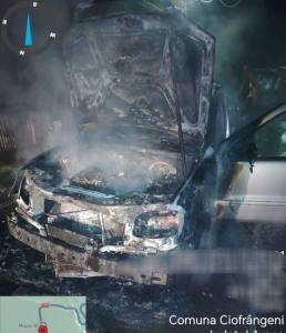 incendiu auto