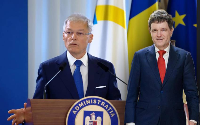 . Sursă foto: Colaj Ancheta/FB Dacian Cioloș și FB Nicușor Dan.