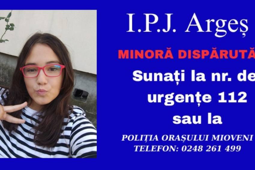 Rania Maria fata dispărută Mioveni Rania Maria fata dispărută Mioveni