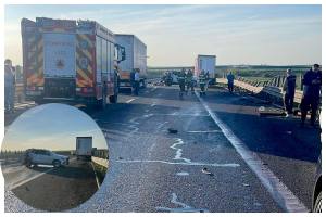 BeFunky collage 47 - Accident cumplit pe A1. Un bărbat a murit pe loc