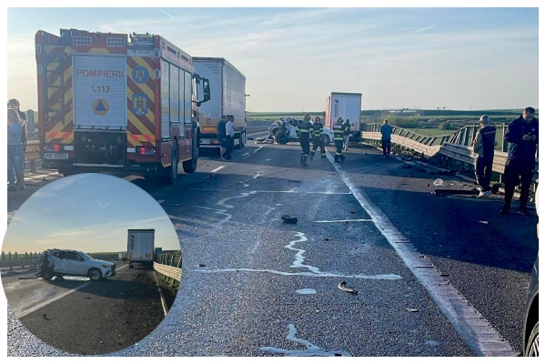 BeFunky collage 47 - Accident cumplit pe A1. Un bărbat a murit pe loc