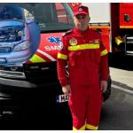 BeFunky collage 51 - Incendiu auto la Podul Viilor! Un pompier argeșean a intervenit imediat