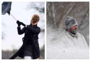 Vânt ninsori cod galben portocaliu ANM