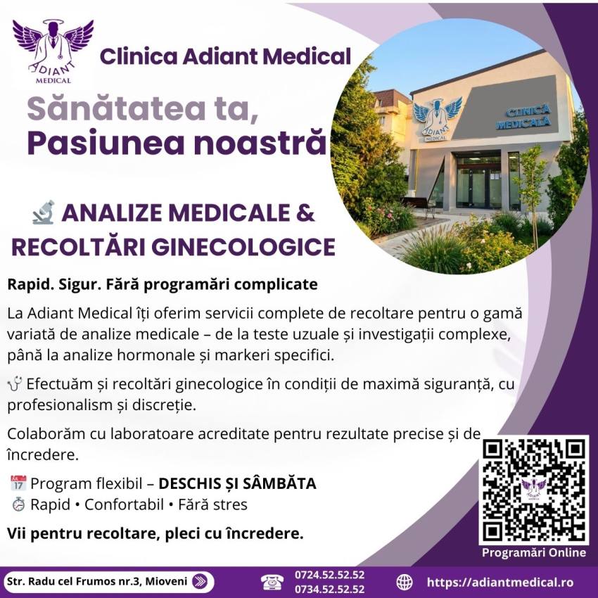 Clinica Adiant analize